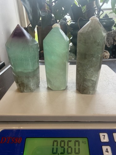 Natural rainbow fluorite - natural,