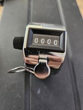 4-Digit Mechanical Manual Counting Hand Tally Number Counter