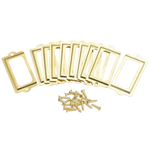 Metal label holders 70x33mm - label, holders,