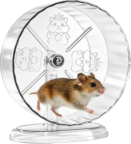 24cm silent hamster - hamster, wheel