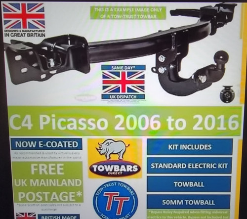 Towbar flange fit citroen - towbar,