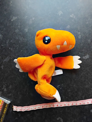 Bandai digimon agumon plush - digimon,