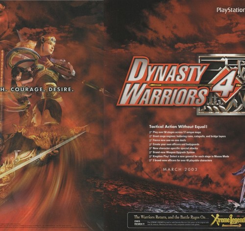 Vintage 2003 dynasty warriors - dynasty,