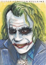 CZX DC Super Heroes & Villains, Jeff Ritchie Sketch Card 1/1