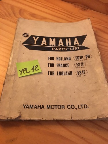 Yamaha parts list fs1p - yamaha, 50