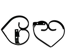 Wrought Iron Curtain Tie Backs