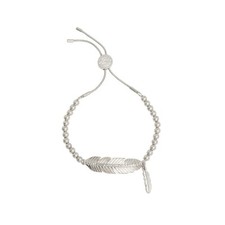 BIBI BIJOUX - PAVE FEATHER FRIENDSHIP BRACELET