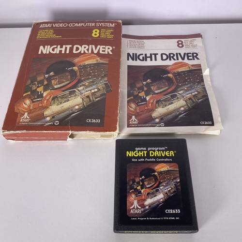 Night driver atari 2600 pal - driver,