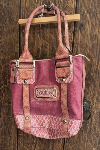 Guess pink handbag y2k with - guess,