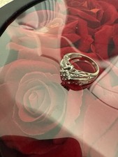 Silver Diamond H Samuel Ring