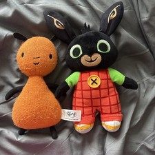 Bing and Flop Talking Toys with Sounds & Phrases Working Good Condition