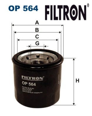Oil filter 564 filtron i - filter,