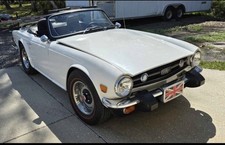 Scarce Triumph TR6 Convertible