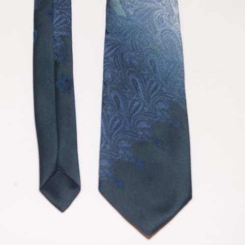 Vintage blue patterned - blue, tootal