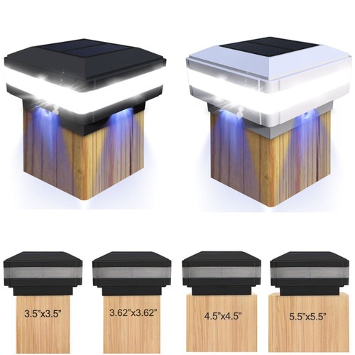 Solar decking post lights - solar,