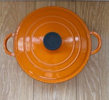 Le Creuset Round Orange Cast