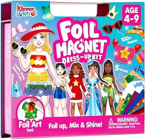 Magnetic dress paper dolls - magnetic,
