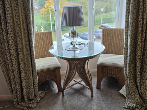 Daro cane table and - and, chairs