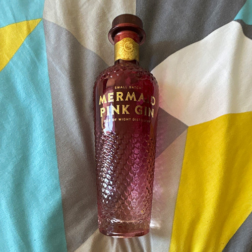 Empty mermaid pink gin - empty, 70cl