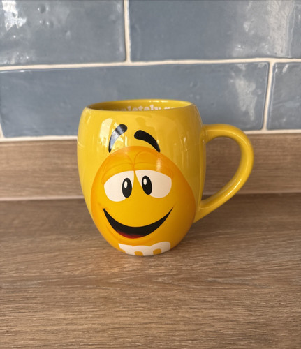 World mug large - large, yellow