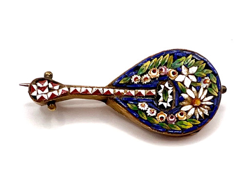 Antique mandolin guitar micro - guitar,