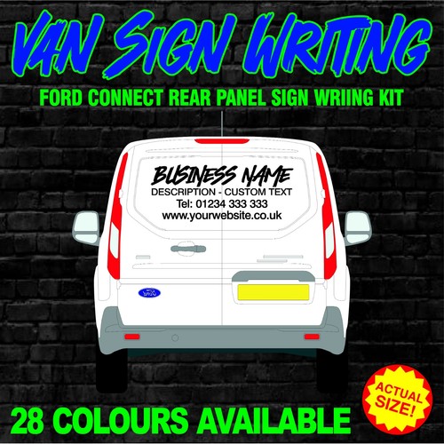 Fits ford connect sign - sign, writing