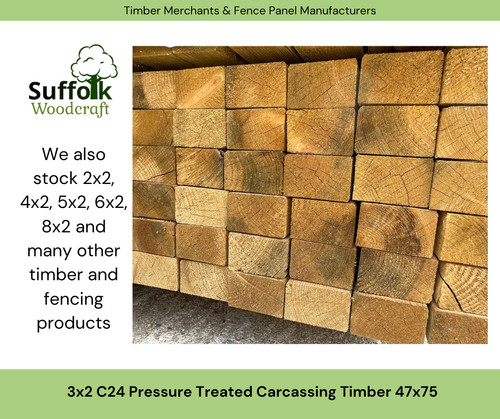 3x2 47x75 pressure treated c24 - 47x75,
