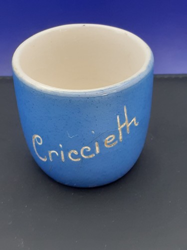 Vintage new devon pottery blue - devon,