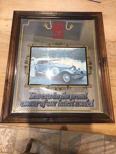 Large rolls royce mirror - large,