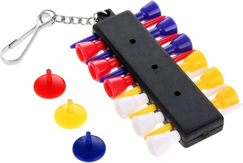 Golf tee holder ball - tee,