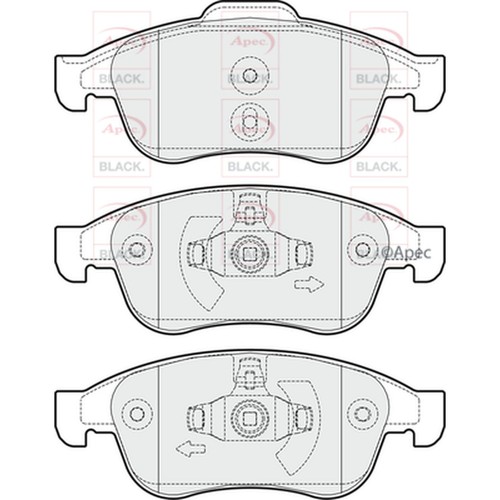 Brake pads for renault arkana - brake,