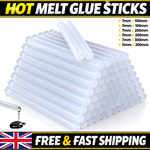 Hot melt glue gun sticks - sticks, 7mm