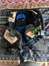 AP VALVES BCD BUDDY COMMANDO PROFILE BUOYANCY CONTROL DEVICE LARGE