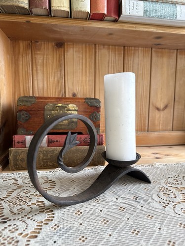 Vintage hand forged wrought - hand,