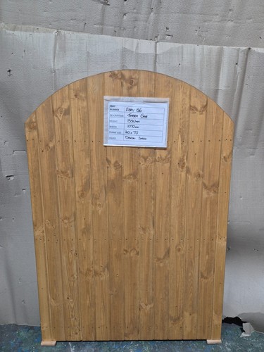Arched top wooden timber - top,