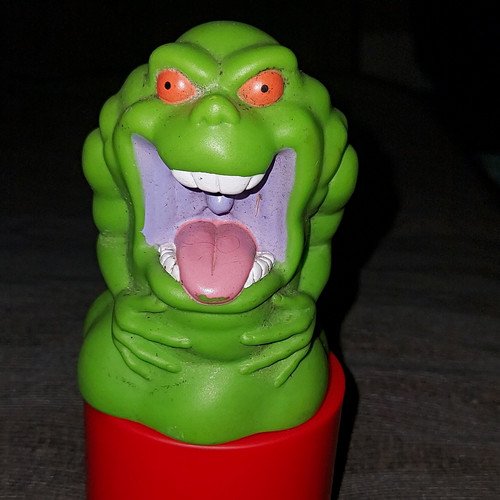 Ghostbusters slimer figurine - slimer,