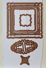 Square Frame Dies - 6 dies