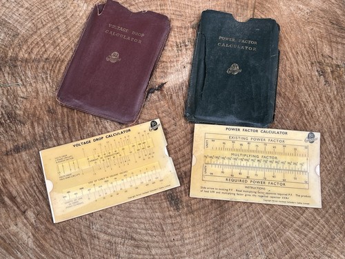 Vintage power calculator and - power,