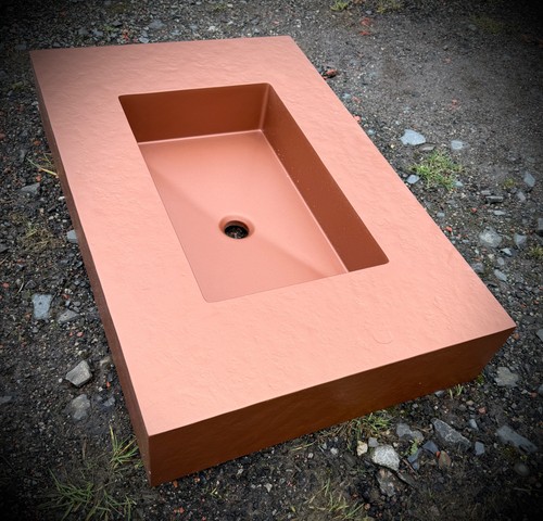 Quare frame counter basin - counter,