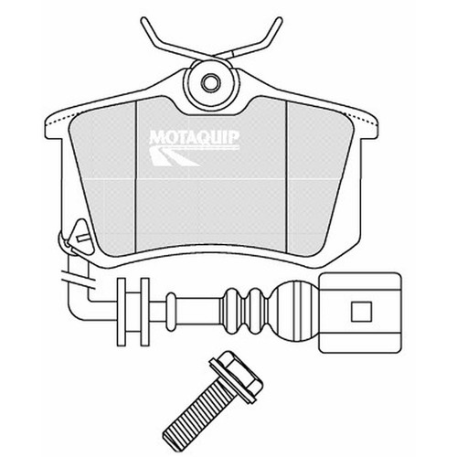 Brake pads set for polo - for, vw