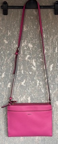 Dkny hot pink crossbody - dkny,