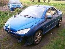 PEUGEOT 206 CC 1.6 2004 REG BLUE KMF 3 DR BREAKING SPARES GRILL BUMPER WING BOOT