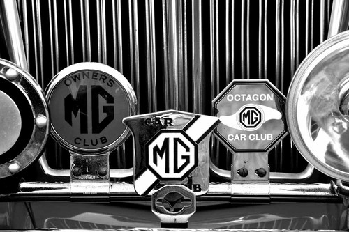 Classic sports car front - sports,
