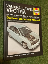 VAUXHALL VECTRA HAYNES WORKSHOP MANUAL PETROL TURBO-DIESEL SRi 2002-2005 02-55