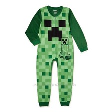 MINECRAFT Pajamas Boys Size