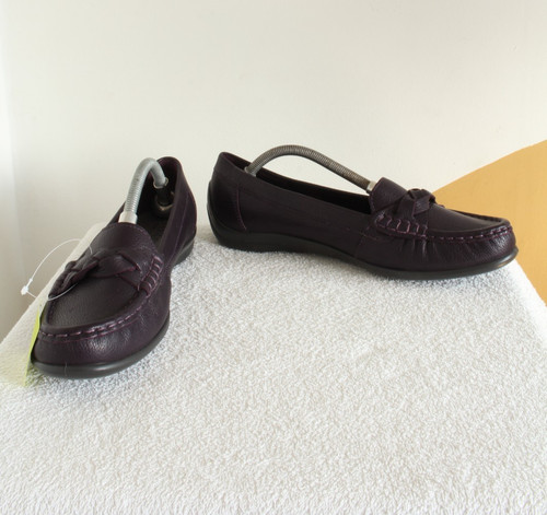 Hotter selena leather loafer - hotter,