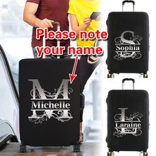 Personalised Custom Name - Suitcase Cover Trolley Cover Luggage Protective Cover