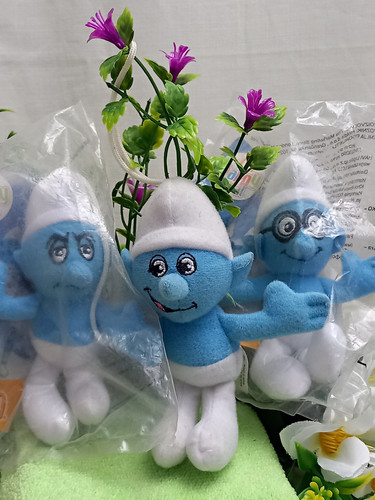 Mcdonald happy meal smurfs - meal,