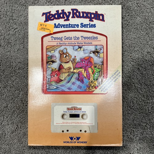 Vtg teddy ruxpin adventure - vtg,