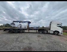 Flatbed Crane SDC trailer HGV 2010